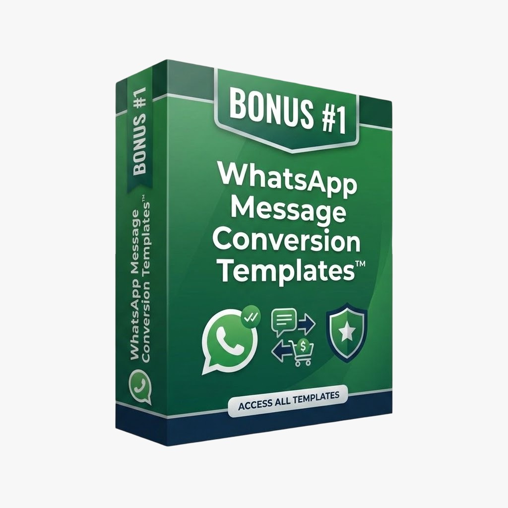 WhatsApp Message Conversion Templates